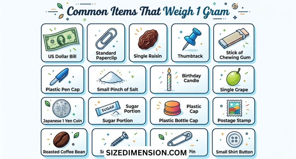 1 Gram- Things with Pic That Weigh 1gram_2026