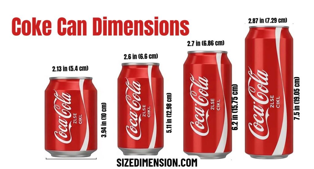 Coke Can Dimensions: Size & Height (2026)