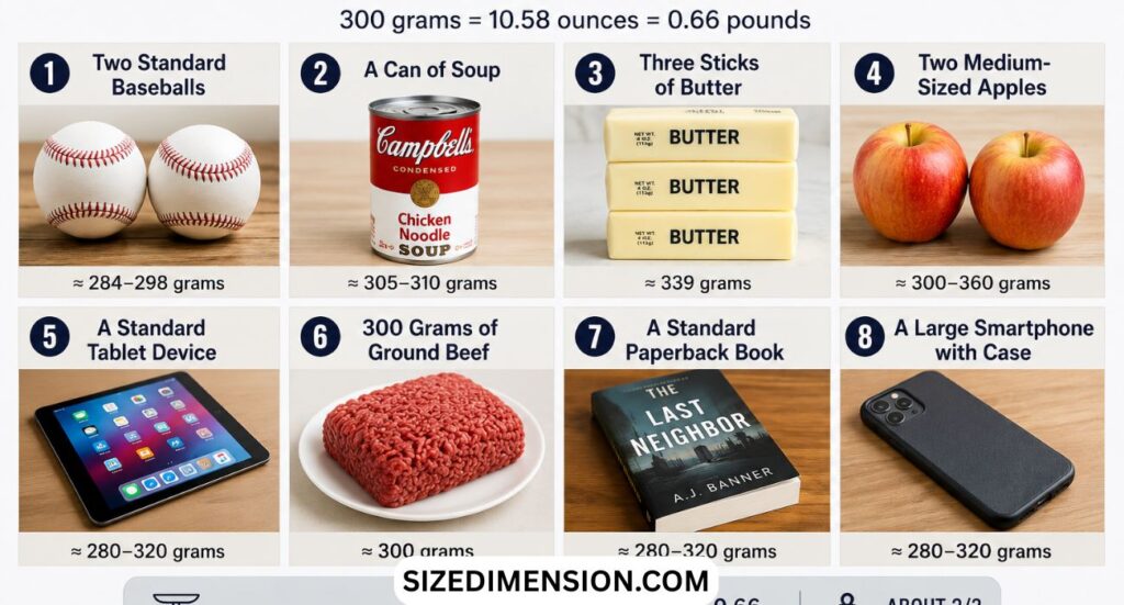 300 Grams- Things with Pic That Weigh 300g