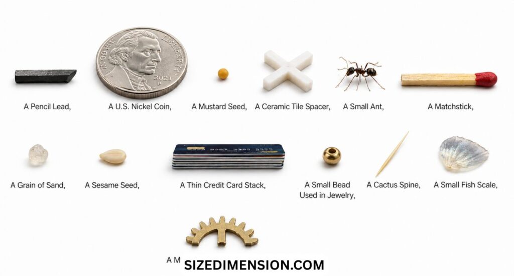 2 mm: 13 Most Common Things That Are 2mm