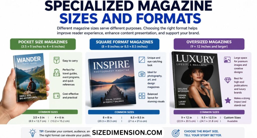 Magazine Dimensions: Magazine Size (2026)