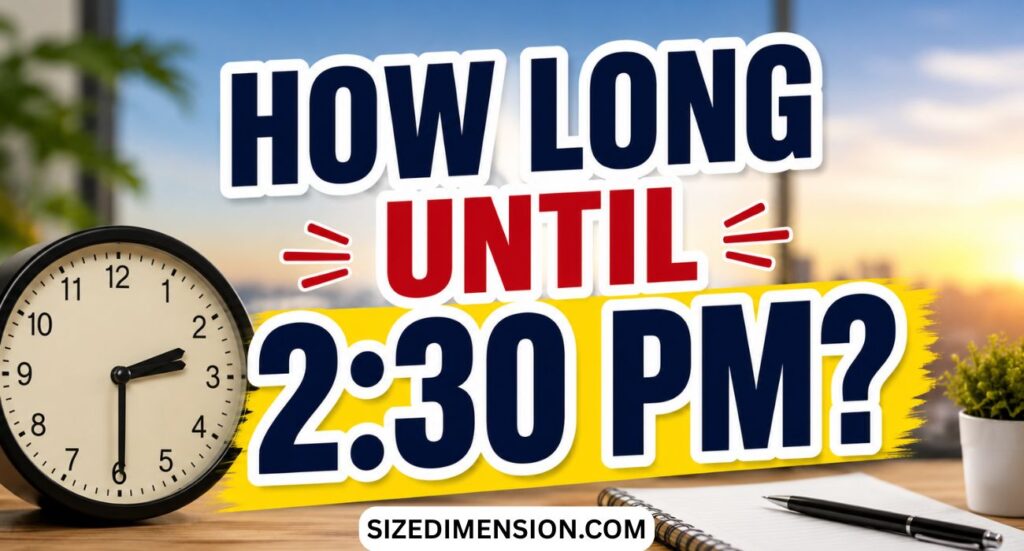 How Long Until 2:30 PM?