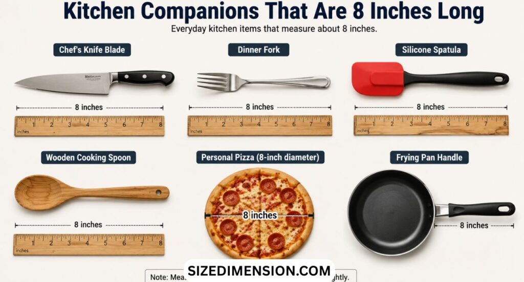 20 Common Things that are 8 Inches Long