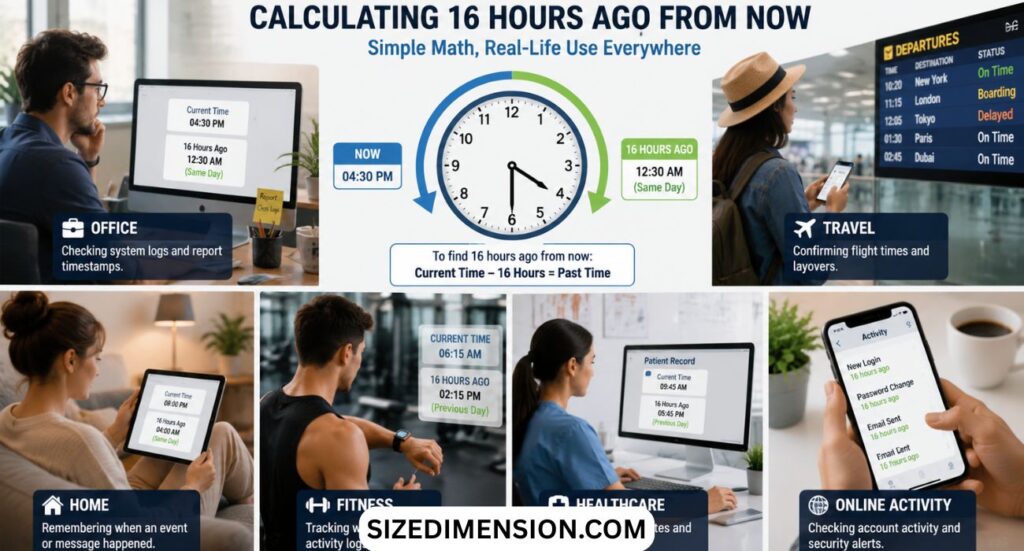 What Time Was It 16 Hours Ago From Now?