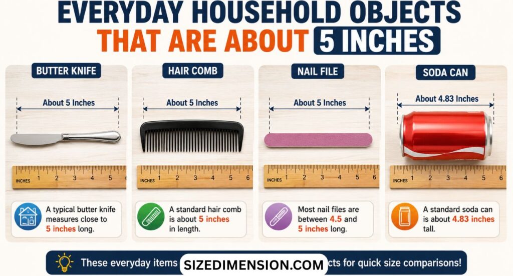 20 Common Things That Are 5 Inches Long