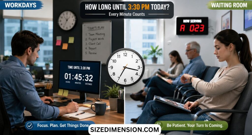 How Long Until 3:30 PM Today?