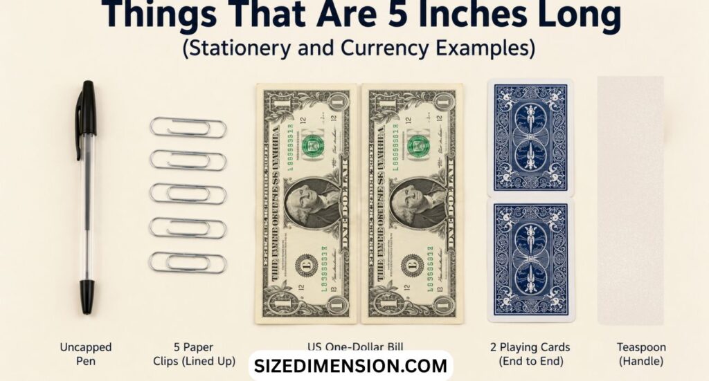 20 Common Things That Are 5 Inches Long