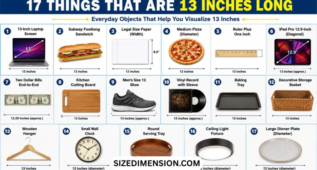 13 Inches: 17 Things with Pic That Are 13 Inches Long (2026)