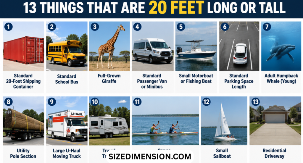 20 Feet: 13 Things with Pictures That Are 20 Feet Long or Tall