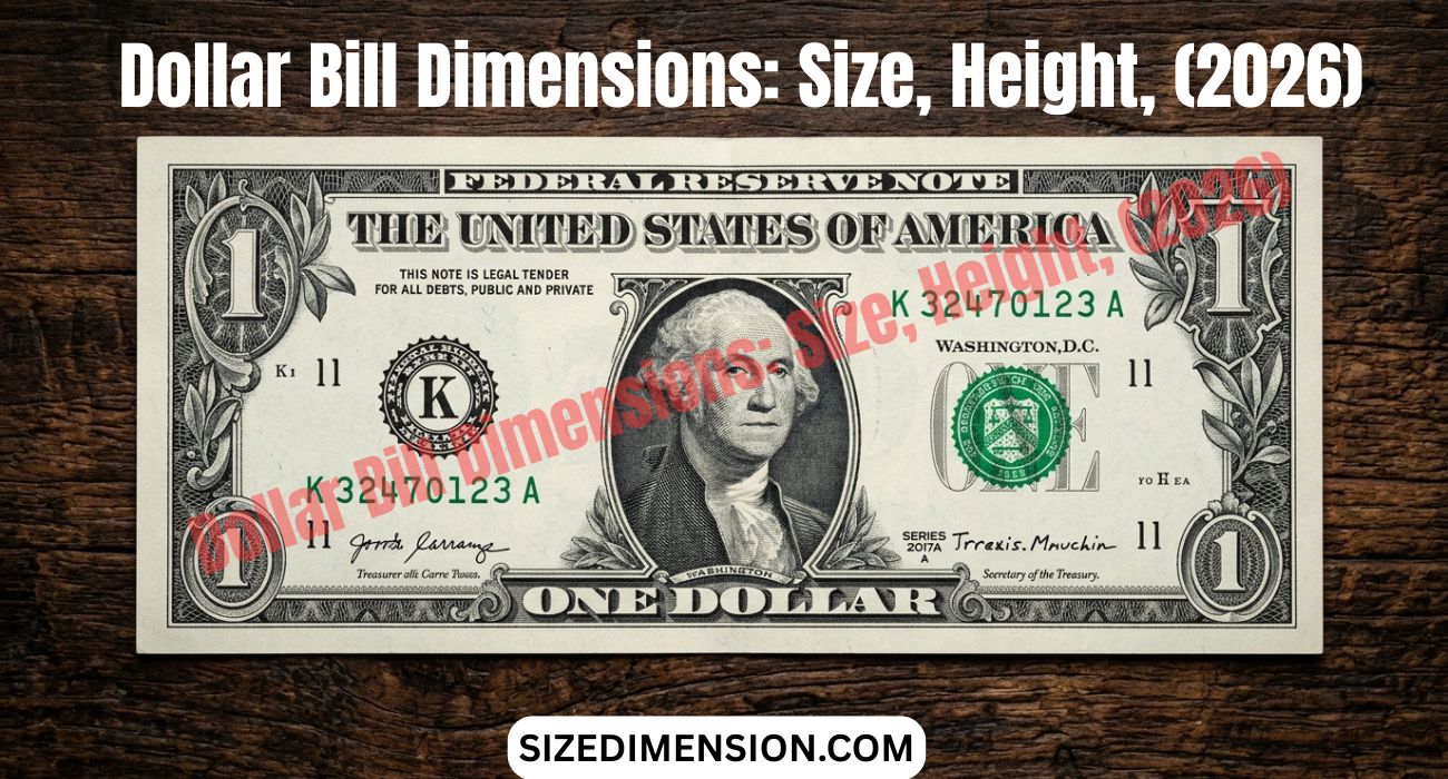 Dollar Bill Dimensions: Size, Height, (2026)
