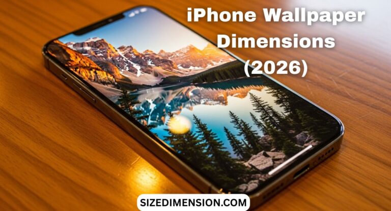 iPhone Wallpaper Dimensions (2026)
