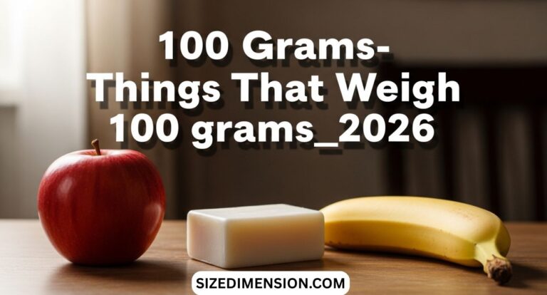 100 Grams- Things That Weigh 100 grams_2026