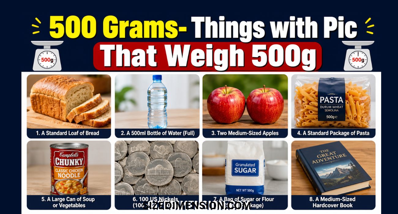 500 Grams- Things with Pic That Weigh 500g