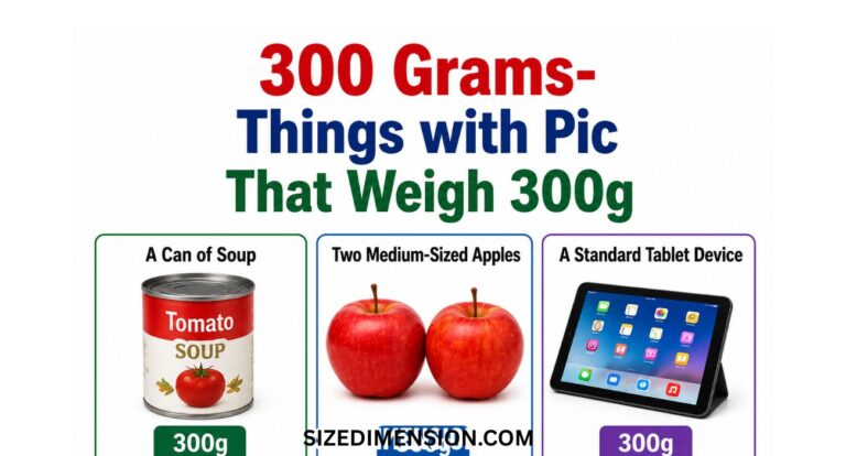 300 Grams- Things with Pic That Weigh 300g