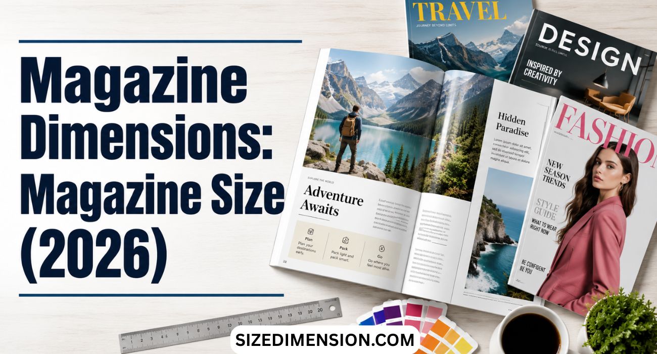 Magazine Dimensions: Magazine Size (2026)