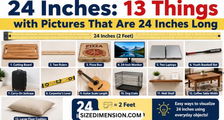 24 Inches: 13 Things with Pictures That Are 24 Inches Long
