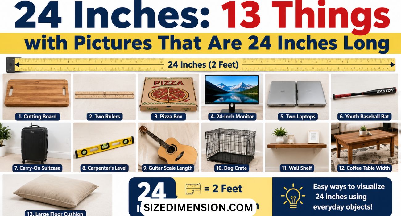 24 Inches: 13 Things with Pictures That Are 24 Inches Long