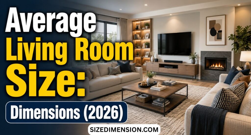 Average Living Room Size: Dimensions (2026)