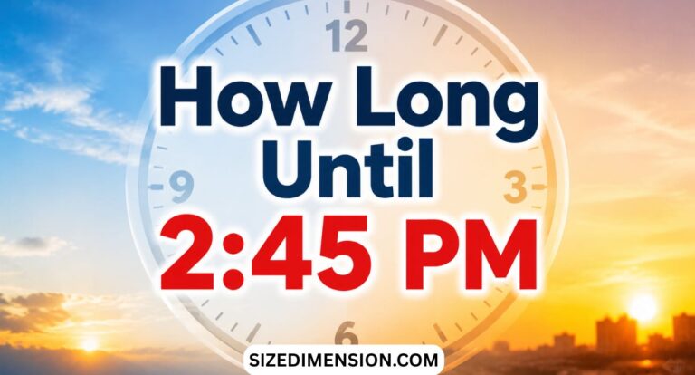 How Long Until 2:45 PM?