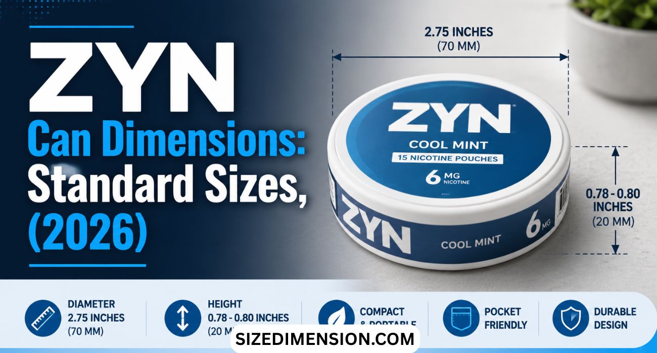 ZYN Can Dimensions: Standard Sizes, (2026)