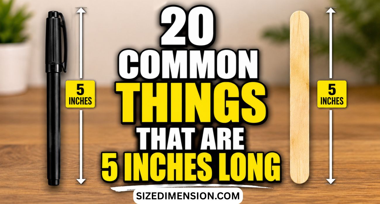 20 Common Things That Are 5 Inches Long