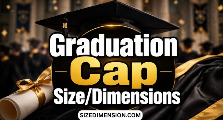 Graduation Cap Size/Dimensions: Everything You Need to Know for Your USA Ceremony