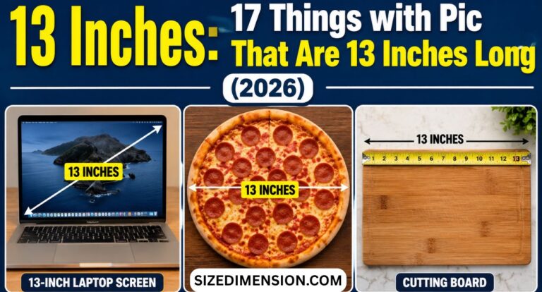 13 Inches: 17 Things with Pic That Are 13 Inches Long (2026)