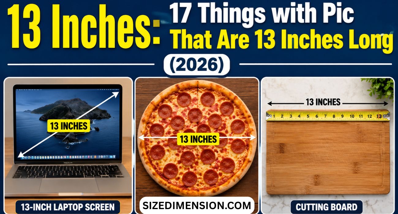 13 Inches: 17 Things with Pic That Are 13 Inches Long (2026)