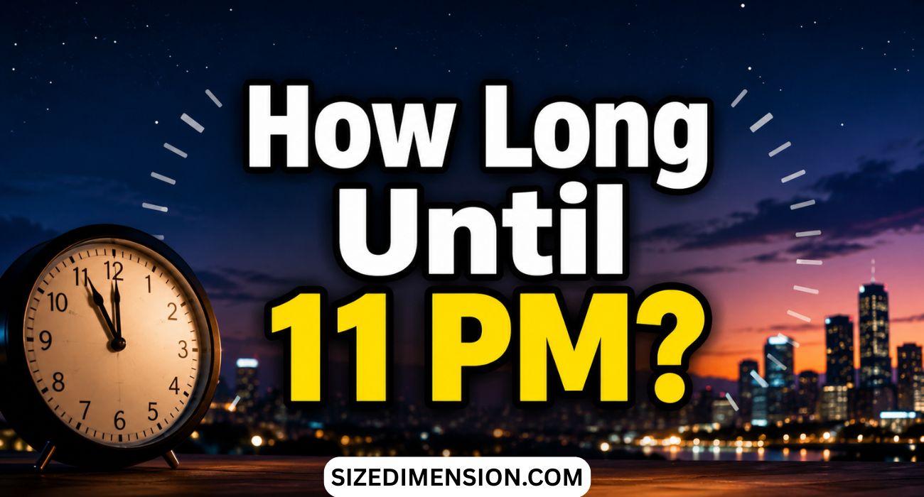 How Long Until 11 PM? A Simple Guide to Tracking Time