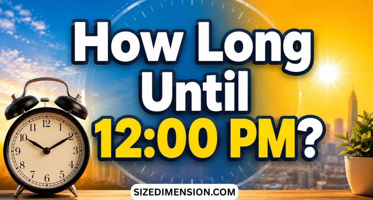 How Long Until 12:00 PM?