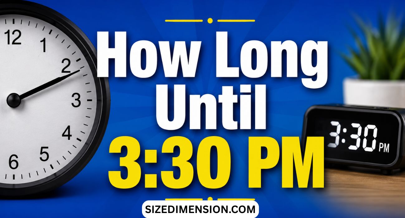 How Long Until 3:30 PM