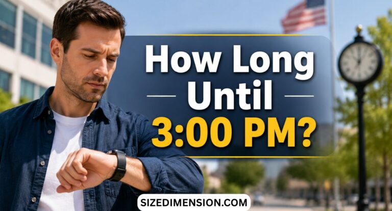 How Long Until 3:00 PM?