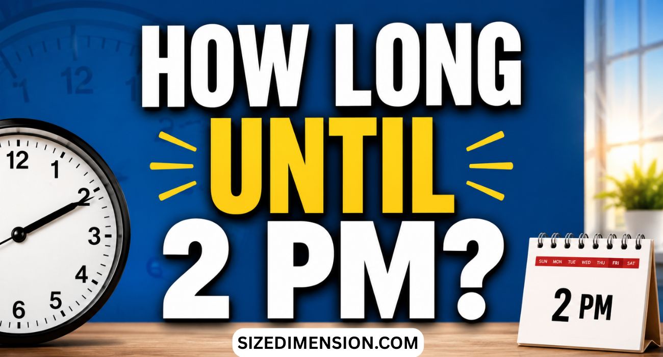 How Long Until 2 PM?