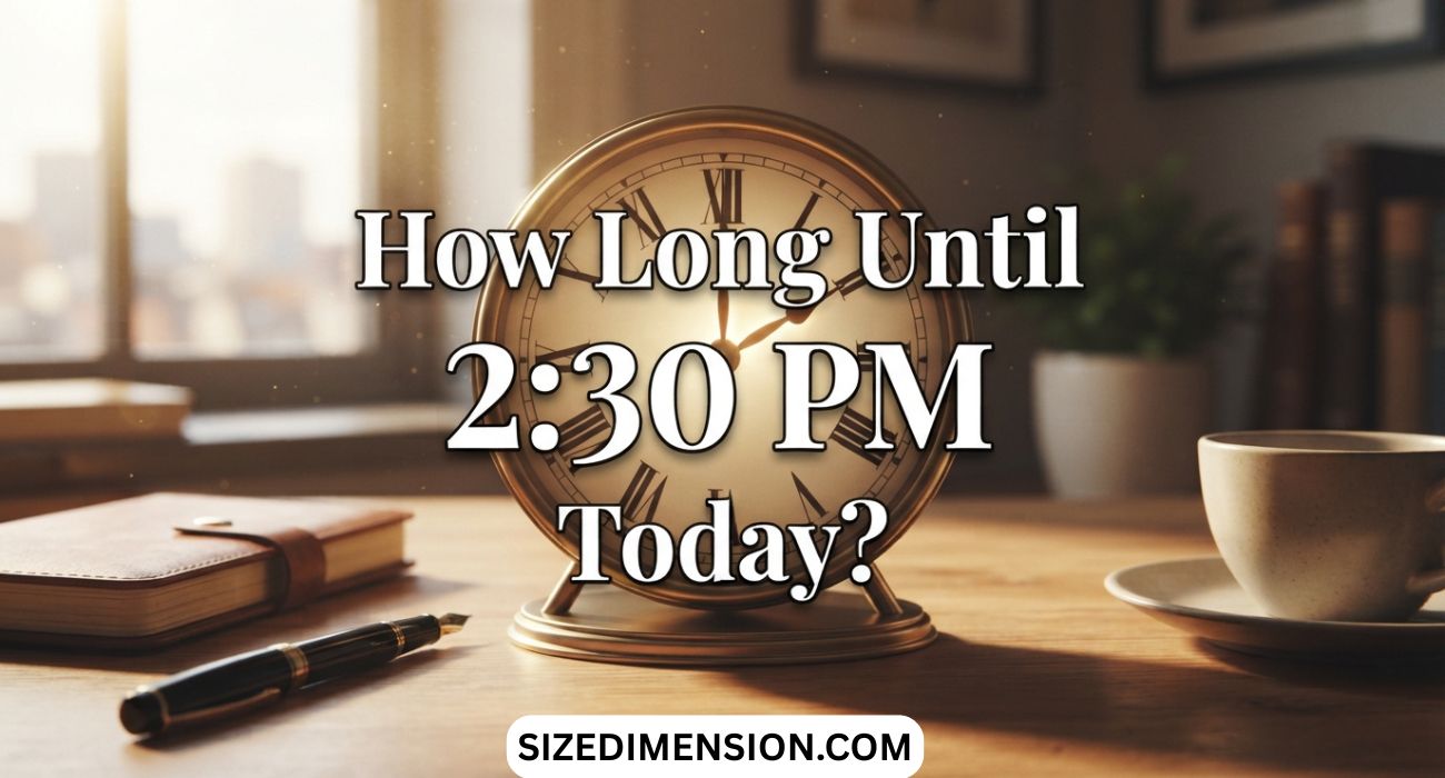 How Long Until 2:30 PM Today?