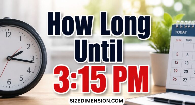 How Long Until 3:15 PM